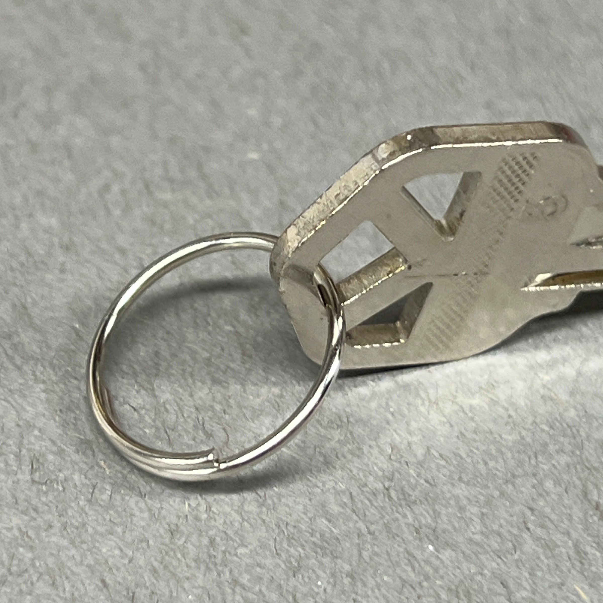 Imported Plain Wire Key Ring 3/4 Inch-Bulk Pack of 1,000