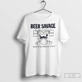 Classic Beer Savage Drank My Way Through College Unisex T-shirt, Sweatshirt, Hoodie, Long Sleeve Tee