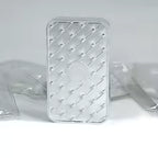 1 Pcs Non Magnetic Sunshine Minting American Bar 5 OZ Silver Plated Badge Collectible Decoration Bar