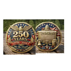5pcs/lot The New 250th Anniversary US Gold Silver Commemorative Coin 1776-2026 United States Metal Coin Craft Souvenir Gift