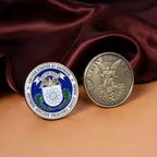 US Military Souvenir Coin Commemorative , Police Collection Coin, Navy