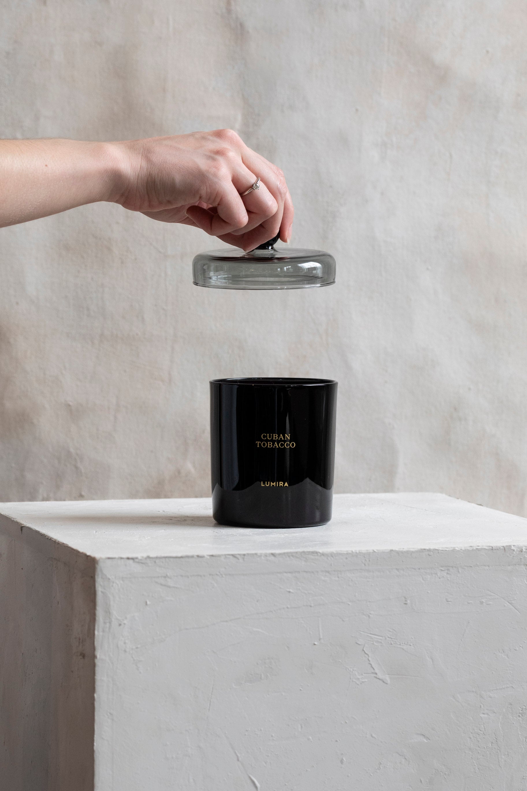 Lumira Glass Candle Cover