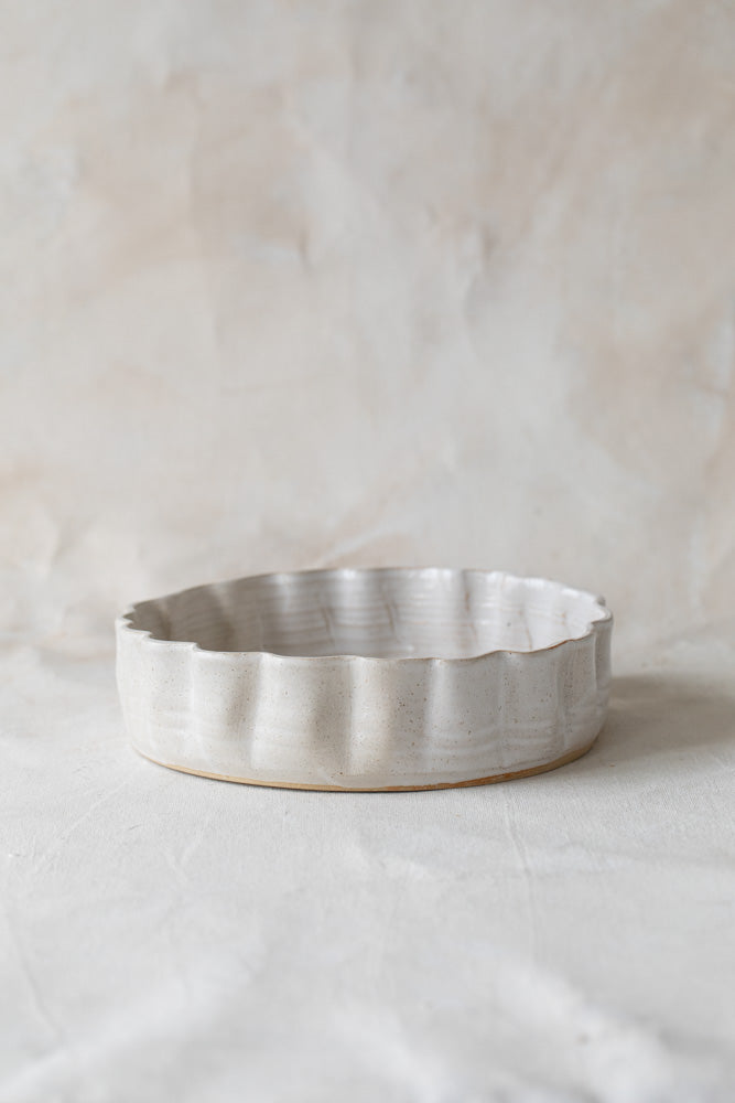Stoneware Quiche Dish