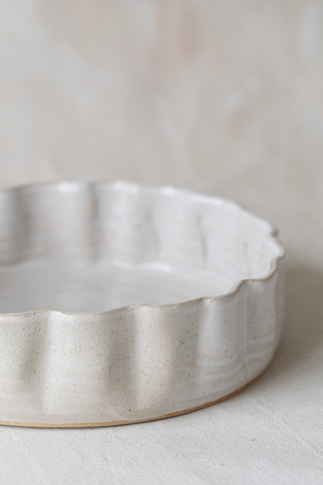 Stoneware Quiche Dish