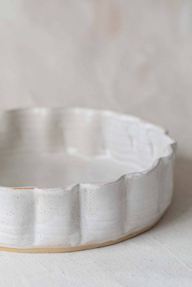 Stoneware Quiche Dish