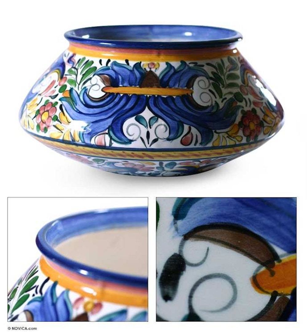 Ceramic flower pot 'Splendor'