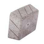 Striped Rectangular Reclaimed Stone Flower Pot from Mexico 'Striped Gardener'