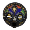 Hand Beaded Wood Mask 'My Bride'