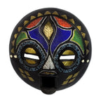 Hand Beaded Wood Mask 'My Bride'