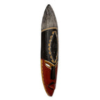 Hand Carved African Wood Mask 'Show Your Strength'