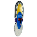 Multi Color Modern African Mask 'Bringer of Blessings'