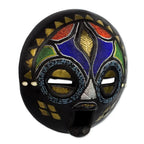 Hand Beaded Wood Mask 'My Bride'