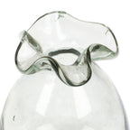 Handblown Wavy Drop-Shaped Recycled Glass Incense Diffuser 'Wavy Essences'