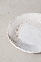 Ingrid Wens Ceramic Plate #3 - White