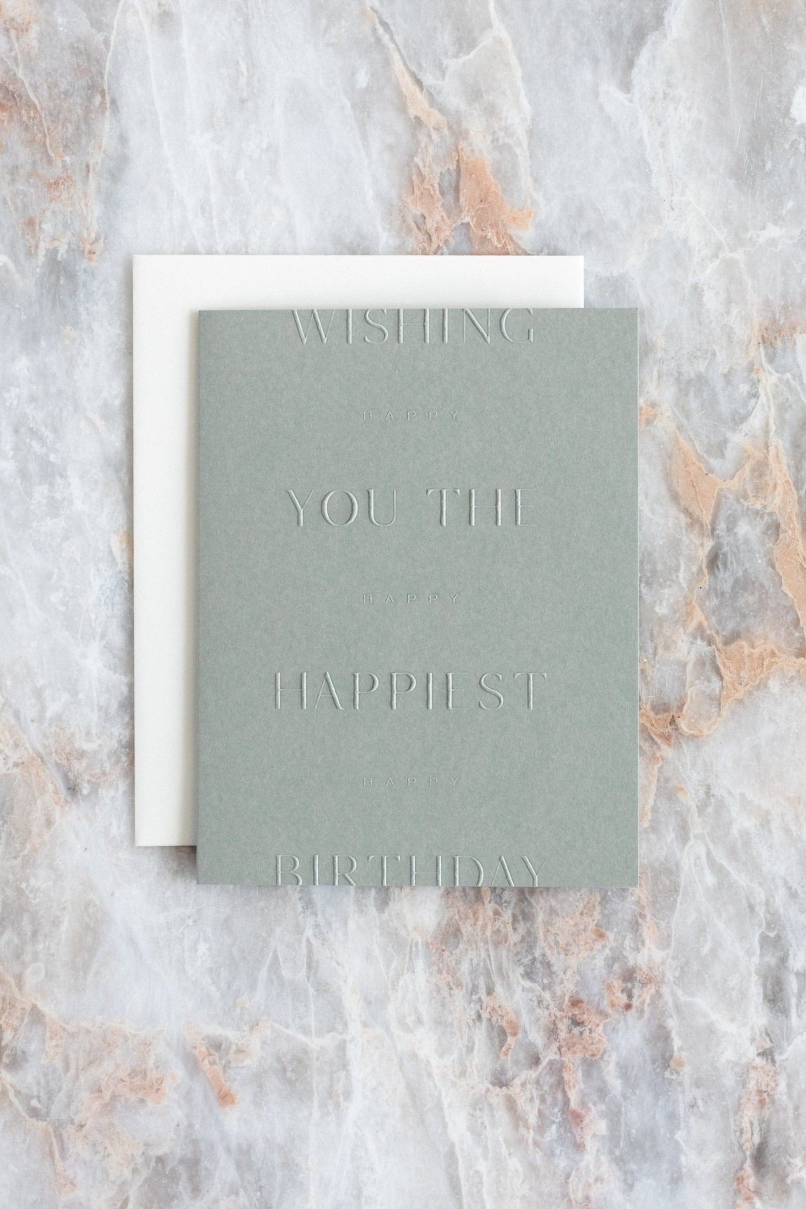 Happy Birthday No. 4 Card - Multiple Colors