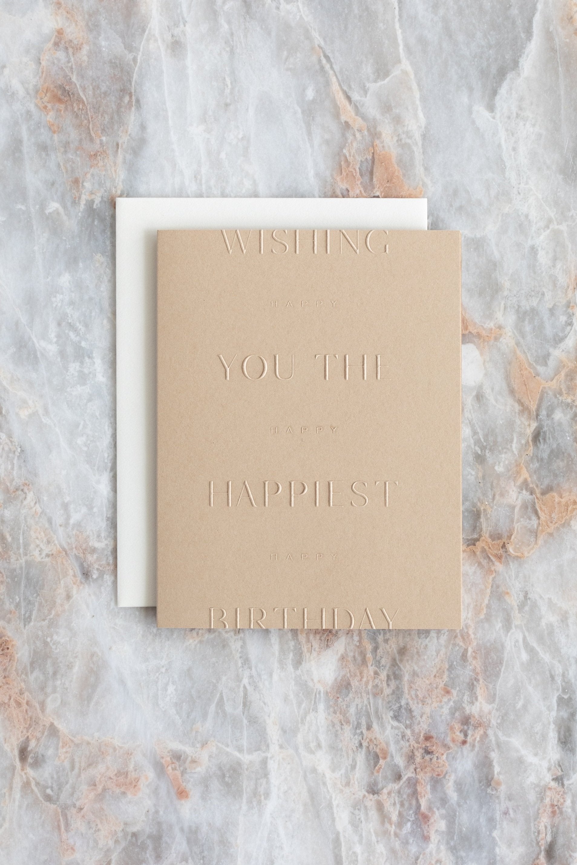 Happy Birthday No. 4 Card - Multiple Colors