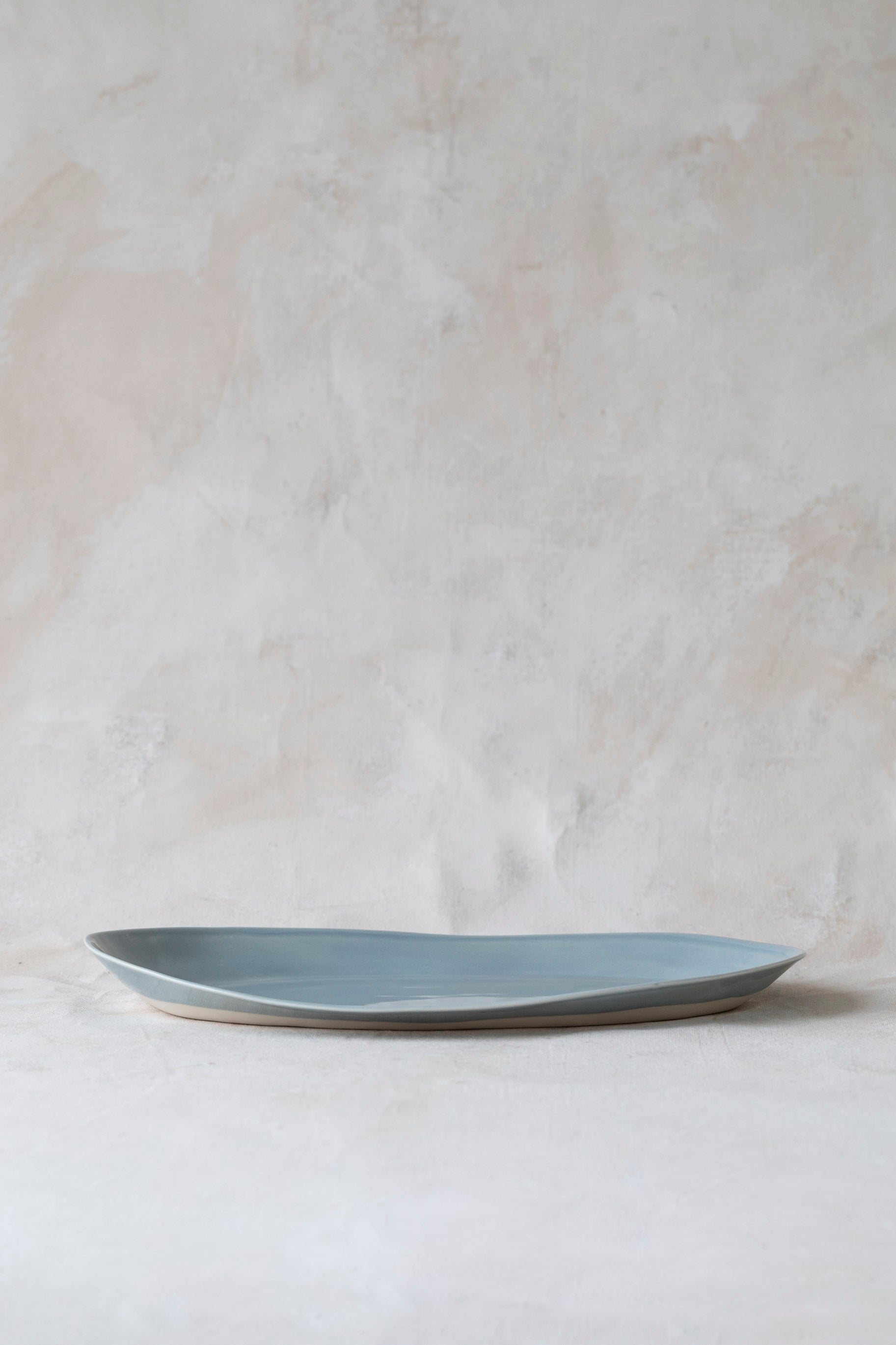 Large Oval Platter in Iceberg