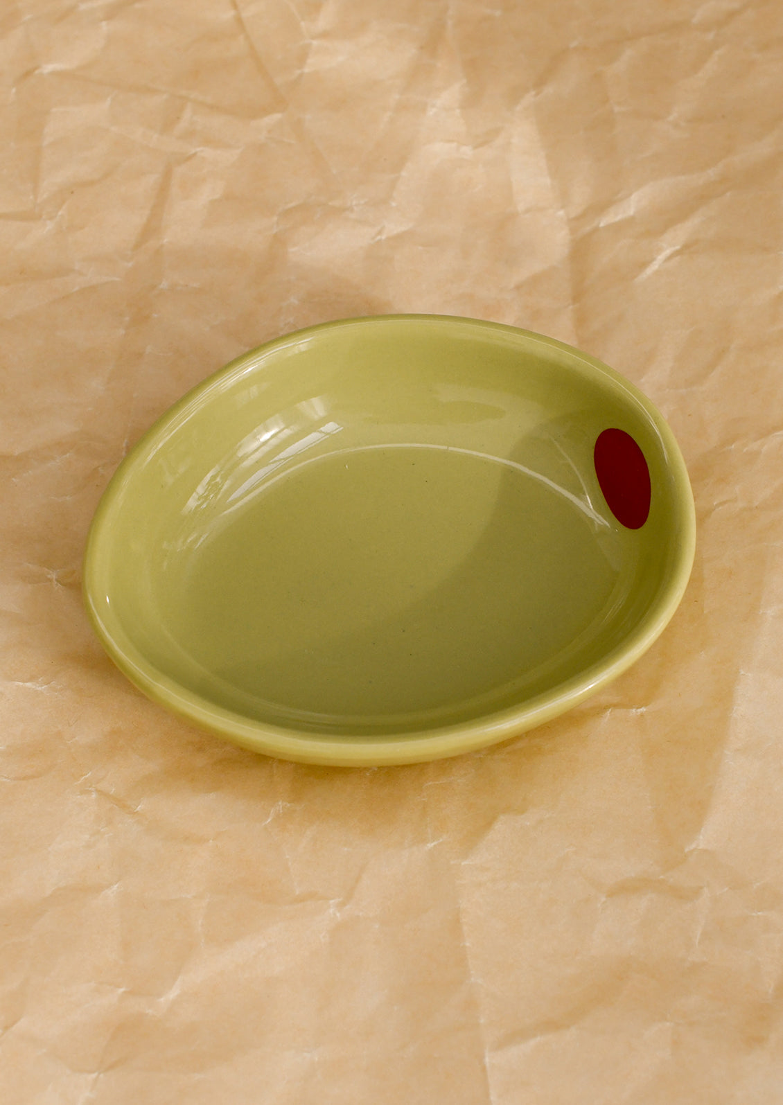 Olive Pinch Bowl