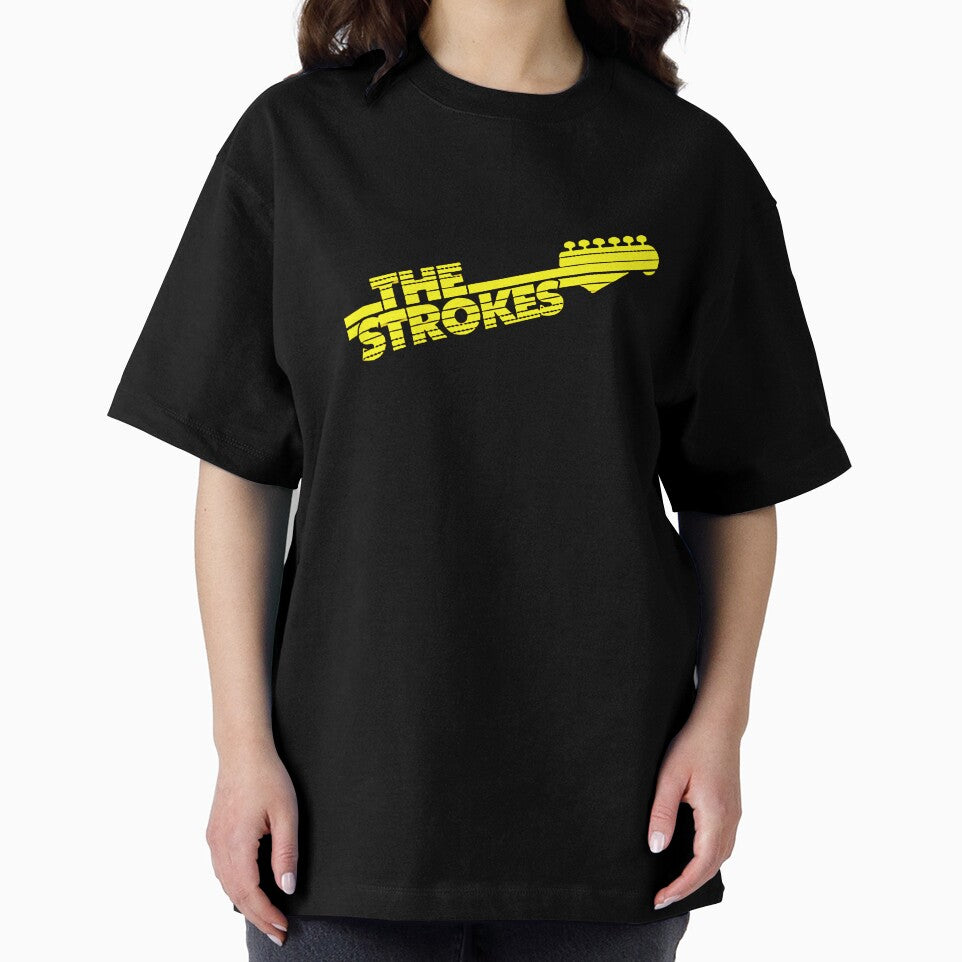 THE STROKE GUITAR LOGO by Marcellinom Unisex T-shirt, Sweatshirt, Hoodie, Long Sleeve Tee