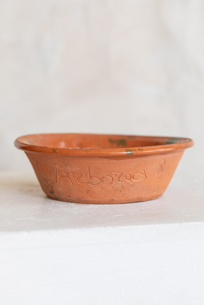 Vintage Handmade Terracotta Bowl