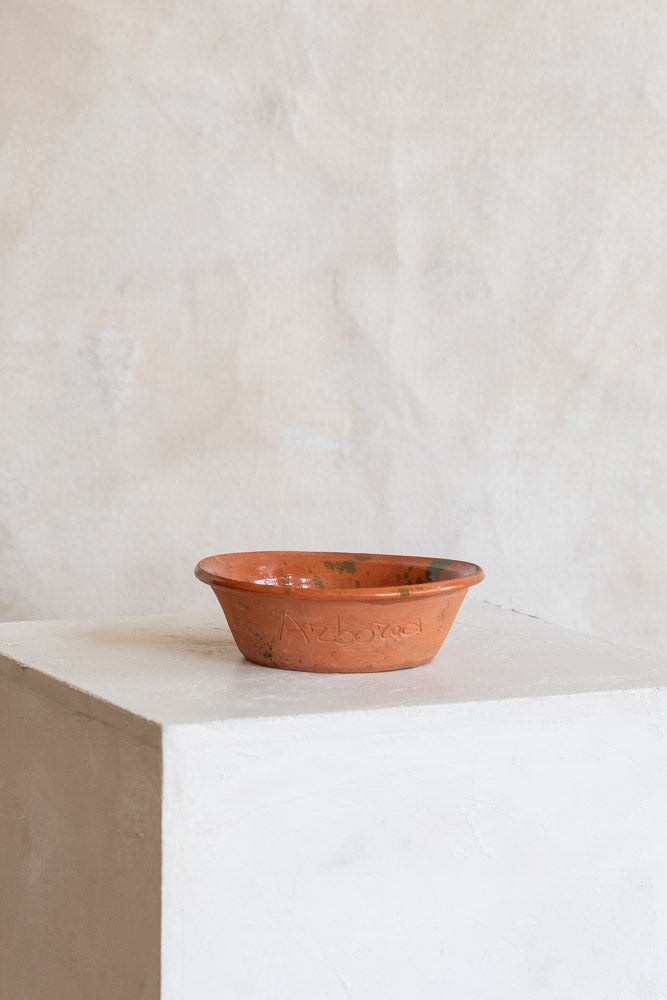 Vintage Handmade Terracotta Bowl