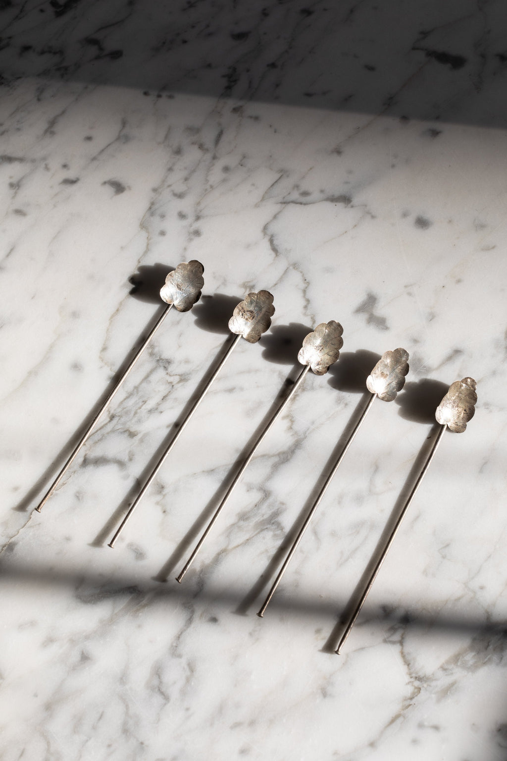 Antique Sterling Silver Ice Tea Spoons