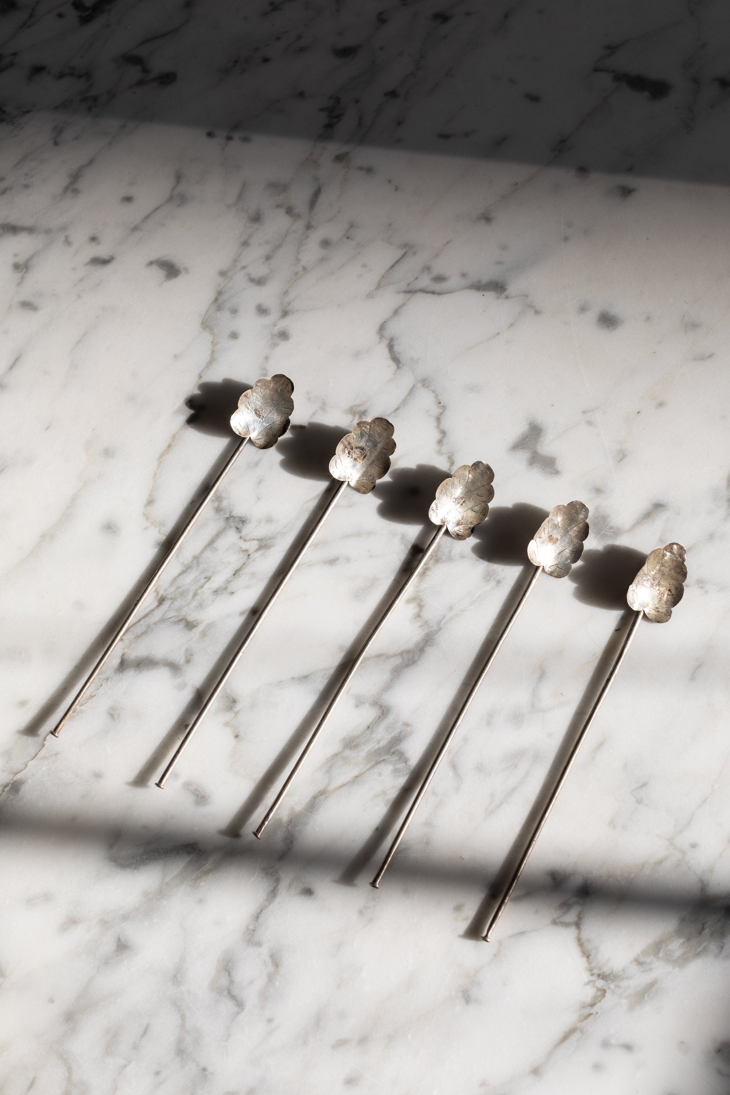Antique Sterling Silver Ice Tea Spoons