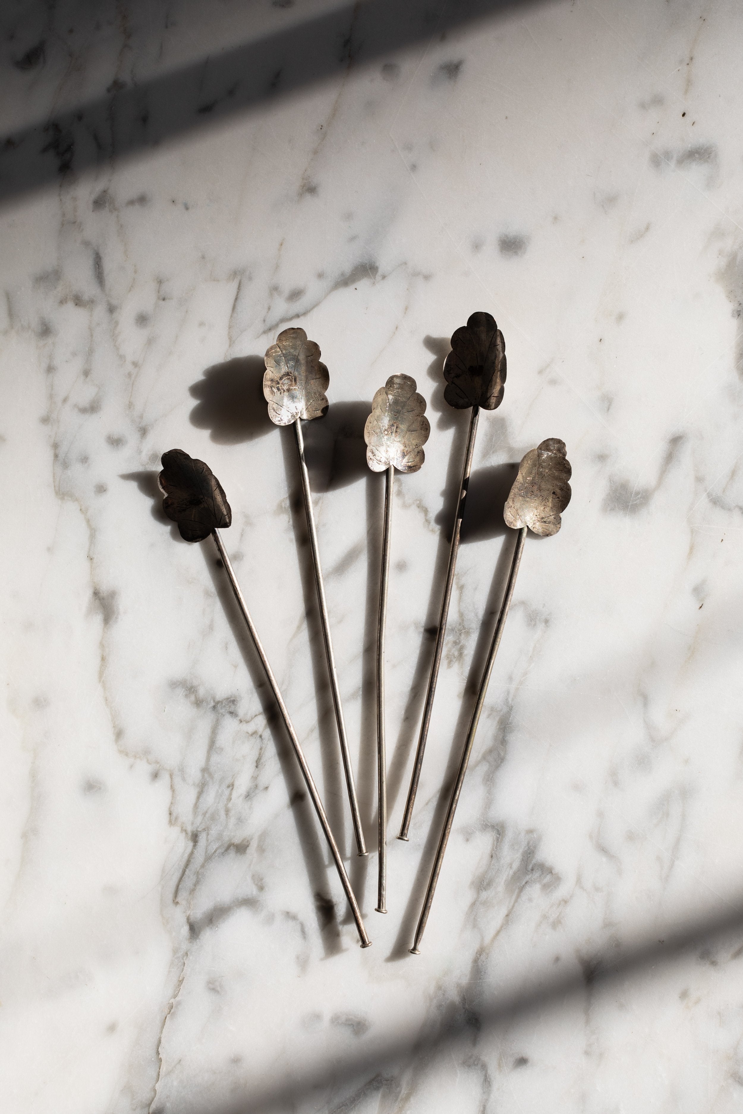 Antique Sterling Silver Ice Tea Spoons