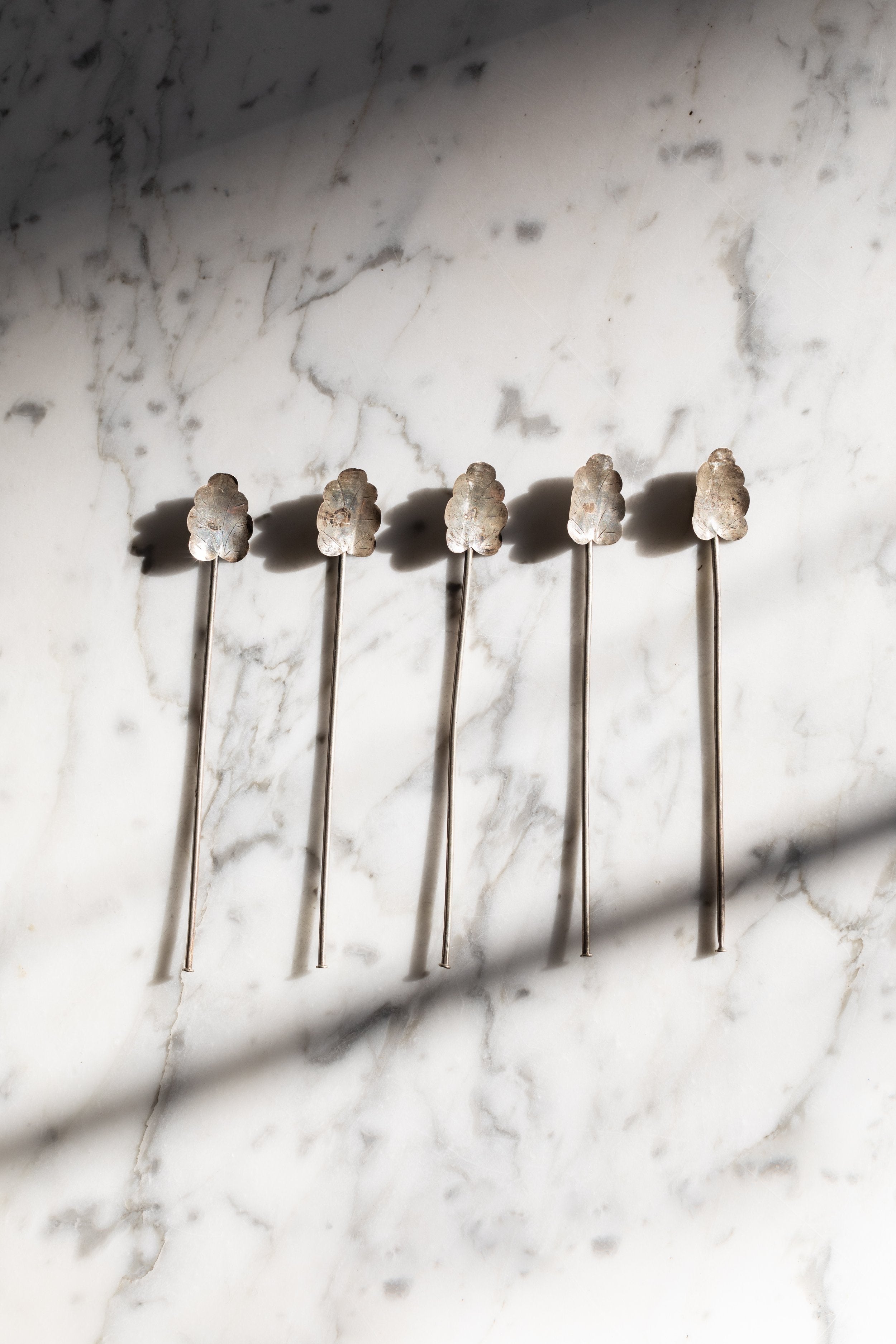 Antique Sterling Silver Ice Tea Spoons